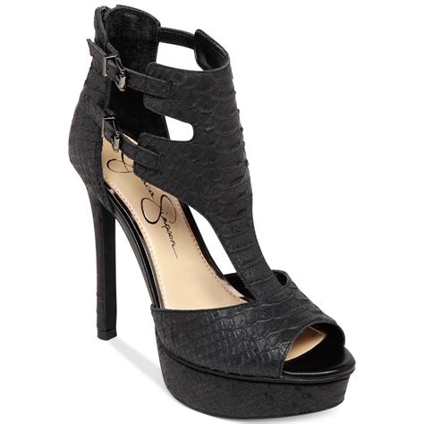 Add subtle shimmer and sophisticated height to dressy ensembles with the elegant strappy design of Jessica Simpson&x27;s Jaeya platform stilettos. . Jessica simpson sandals